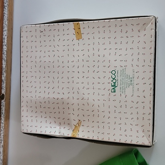 VINTAGE ENESCO PRECIOUS MOMENTS TEA SET PORCELAIN 1985 - Picture 4 of 8